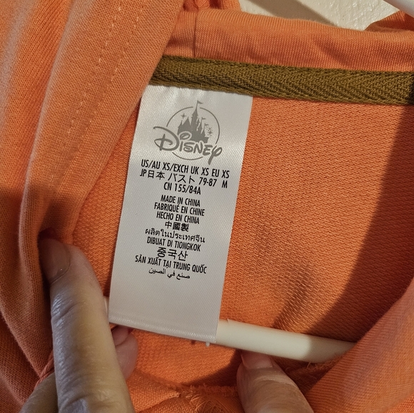 NWT Disney Moana Cropped Hoodie - Picture 8 of 13